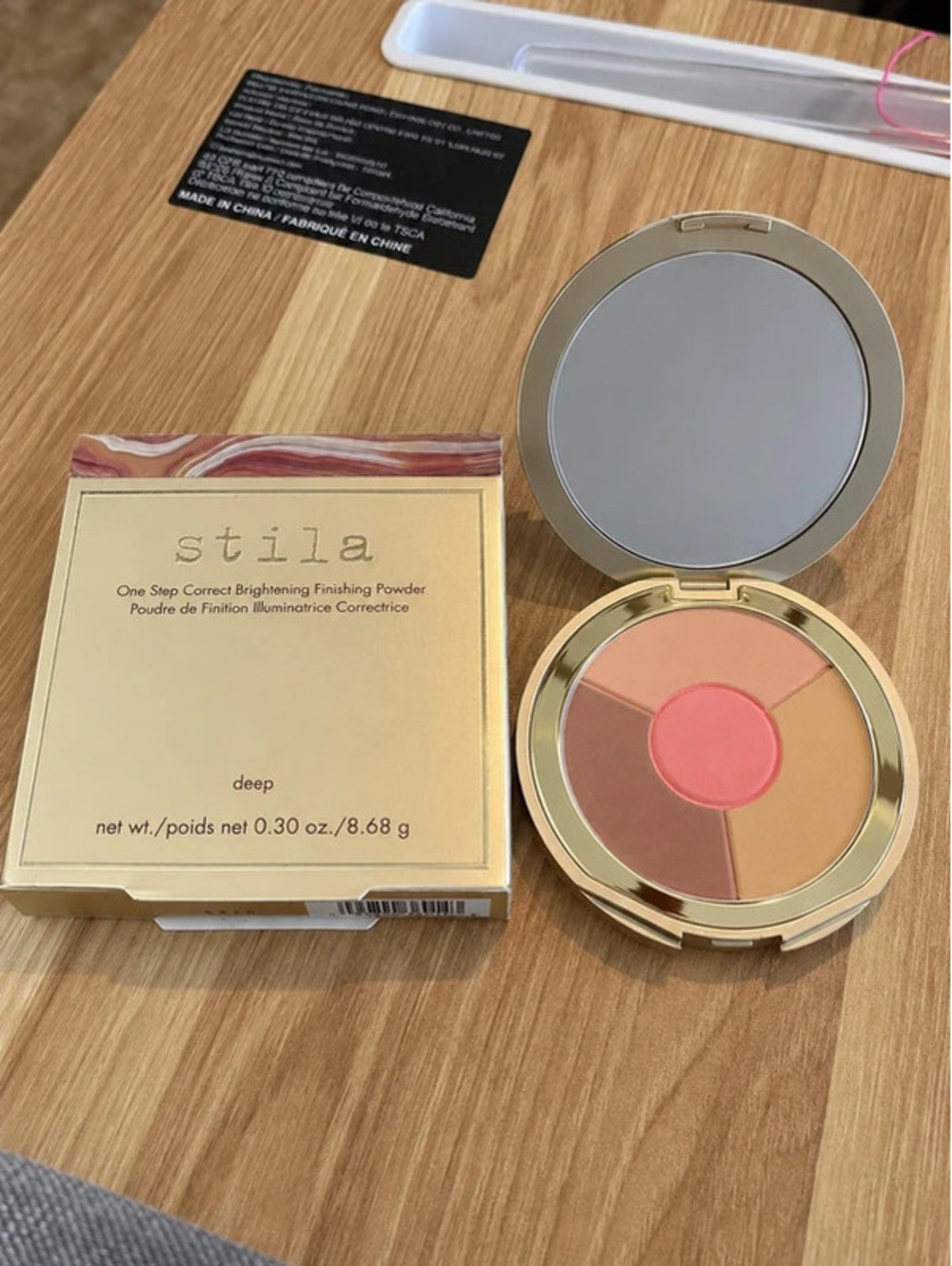 Stila One Step Correct Brightening Finishing Powder - Deep